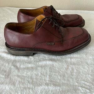 Mephisto Air Relax Goodyear Welt, Men’s Size 8.5 Leather Oxford Redish Brown